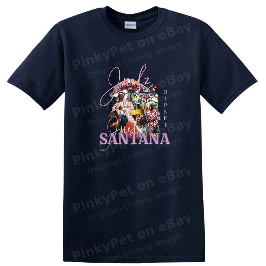 JuJu's Dipset JuJu Santana Vintage Graphic T Shirt Cool Streetwear Tee