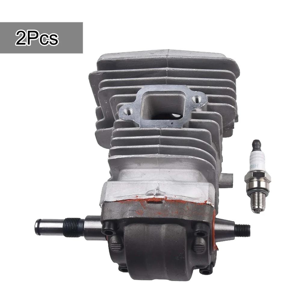 40MM Cylinder Piston + Crankshaft + Engine Chassis Suitable For MS170 MS180 018 Chain Saw Tool Accessories Cylinder Piston