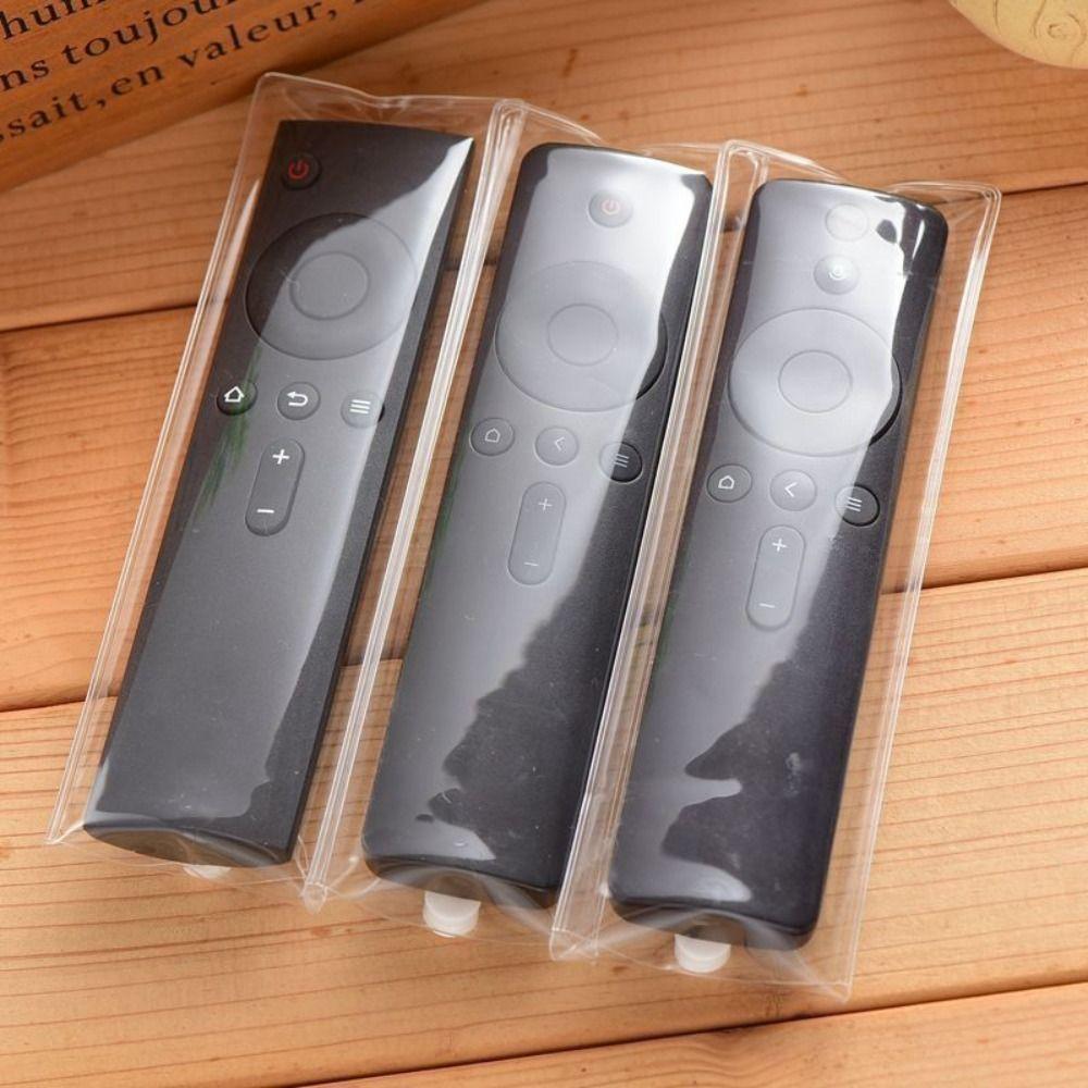 10PCS Transparent Remote Control Cover Anti-Oxidation Protective Film Protective Case Smart TV Use