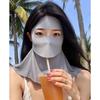Damen Sonnenschutz-Gesichtsmaske Atmungsaktiv Und UV-Schützend Geeignet Für Sommer Outdoor Radfahren