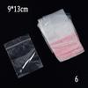 100Pcs Clear Snacks Zero Waste Plastic Bags Kitchen Food Storage Sealing Bag