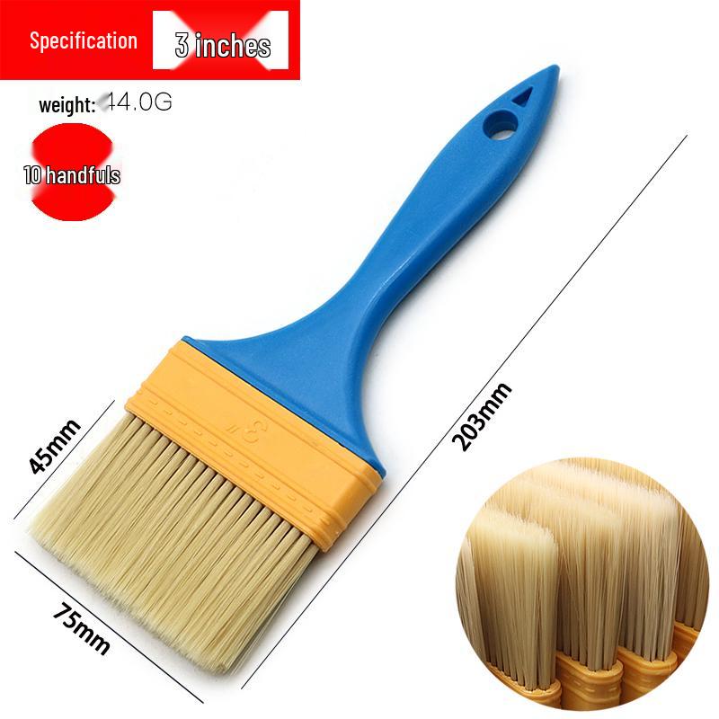 Industriële Nylon Lange Borstel Set - Duurzaam Schoonmaak- en Stofverwijderingsgereedschap met Niet-Afstotende Harde Borstelharen