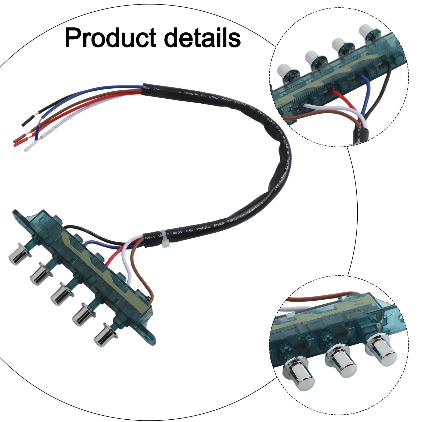 

Kitchen Control 5-button Controller Convenient Light Control Reliable Performance Versatile Functionality Easy Installation China Mainland