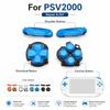 Shoulder Buttons Replacement Button Set Handheld Console Buttons for PSV2000 Controller Button Kit