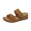 Platform Birkenstocks Summer Wear 22 New Half Slippers with Boken Cool Slippers