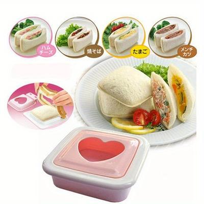 Sandwich Mold DIY Tool Love Heart Shape Bread Toast Maker Mould Cutter Love Breakfast Kitchen Bakeware