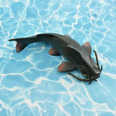 [Nekogamiyama] Wels, Flussfisch, Süßwasserfisch, Figurenmodell, Miniatur-Ornament, Innendekoration, Sammlermodell