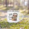 Take Me To The Pumpkin Patch Printed Enamel Mugs Coffee Cups Thanksgiving Party Juice Mug Cocoa  Handle Cup Fall  Holiday Gifts