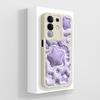 For Vivo T4x T2x T1x V27 V23 Pro V21 V21E V23 V23E V25 V25E V27E Y19E IQOO Z10X Phone Cover Cute Avocado Pattern Liquid Silicone Shell For Vivo Casing