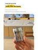 Durable High Borosilicate Glass Water Bottle with Tea Infuser – Large Capacity, Drop-Proof, High-Temperature Resistant