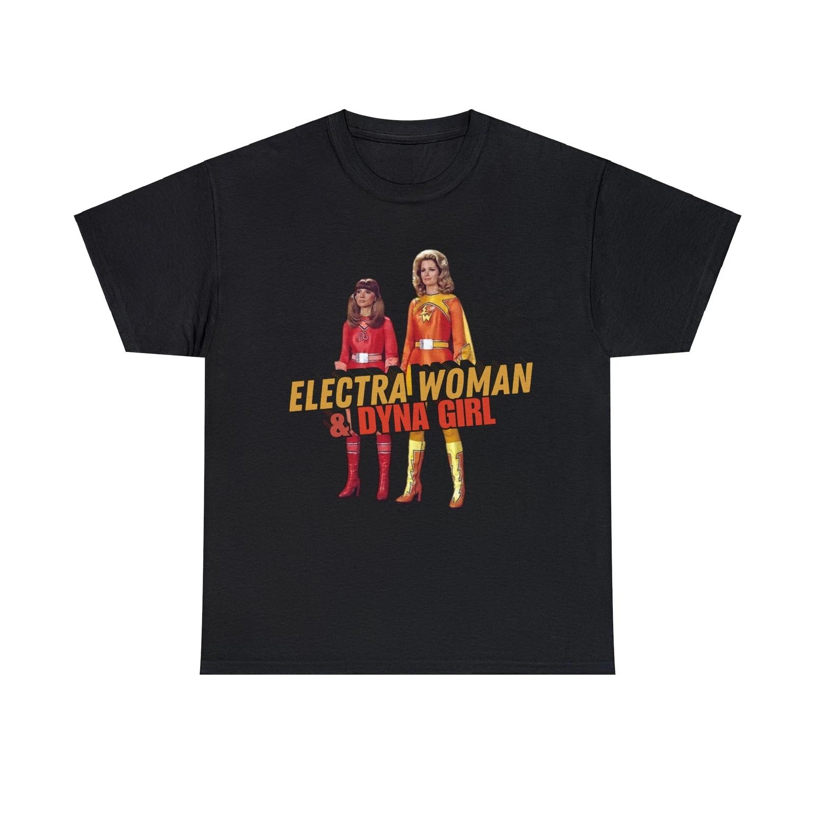 Electra Woman & Dyna Girl Unisex Heavy Cotton Tee, Deidre Hall, Judy Strangis 2XL