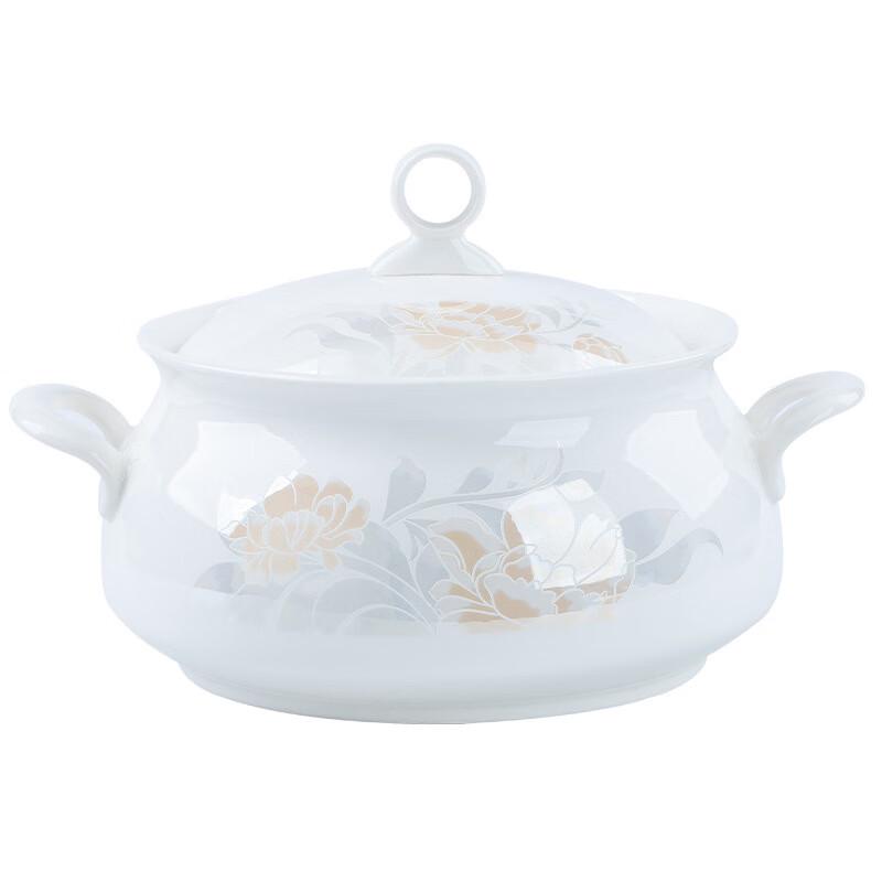 Ru Han Bone China 10-inch Flat Plate