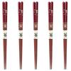 Happy Set of Dishwasher Made In PID7496 J-kitchens Chopsticks, 5, Material Wood, Safe, Japan,