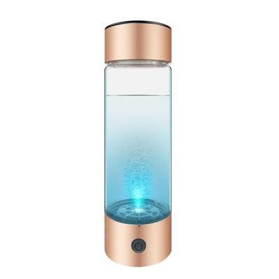 Wasserstoffwassergenerator mit PEM SPE Technologie 330ml Wiederaufladbare Wasserstoffwasserflasche   Tragbar Wasserstoffreich