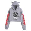 Berserk Wind Legend Printed Cat Ear Women's Hoodie, Autumn/Winter