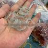 White Moonlight High-Transparency Chalcedony Jade Ring