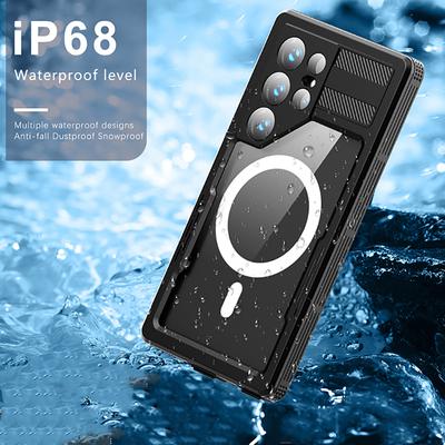 IP68 Wodoodporna obudowa telefonu Pełna ochrona Pływanie Nurkowanie Wodoodporna obudowa telefonu Fundas