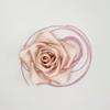 Vintage Rose Satin Flower Necklace & Hairband Choker - Versatile Women's Waist Accessory