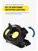 COB Owl Mini Headlamp Running Warning Headlight Portable Rotating Hunting Magnet LED Head Flashlight Camping Fishing Head Lamp