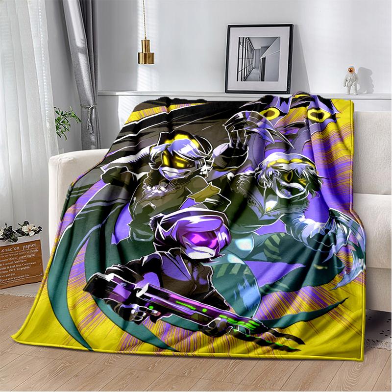 2025 New Style 3D Murder Drones Uzi Cartoon Soft Blankets,Throw Blanket Comfortable Blanket for Picnic Beds Sofa Home Bedroom