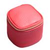 Small PU Leather Cosmetic Bag Square Shape Mini Size Coin Purse Waterproof Portable Design Clutch Bag Key Storage