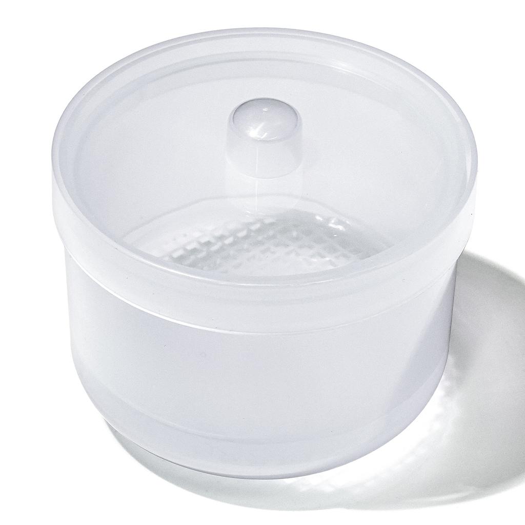 Nail Art Polishing Head Disinfection Box Double Filtration Cleaning Box Manicure Storage Box Nail Brush Cleaning Container