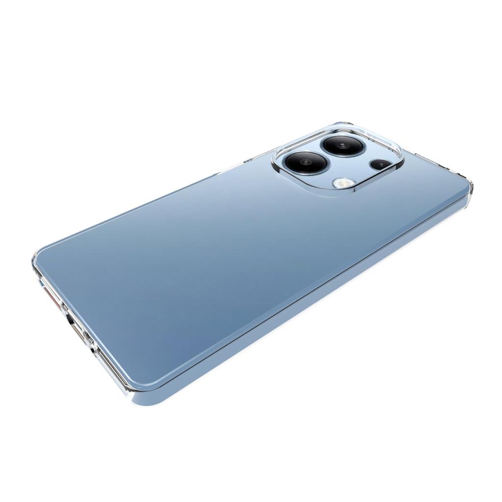For Xiaomi Redmi Note 13 Pro 4G/Poco M6 Pro 4G Clear Phone Case Watermark-Resistant TPU Back Cover