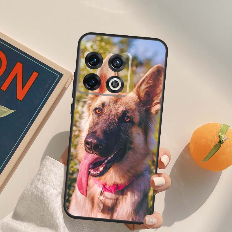 German Shepherd Dog Case For OnePlus 12R 13R 13T 10R 15 13 12 11 10T 8T Nord CE 4 3 2 Lite N20 N30 Nord 5 Cover