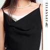 ELLASSAY Drape Neck Tank Top