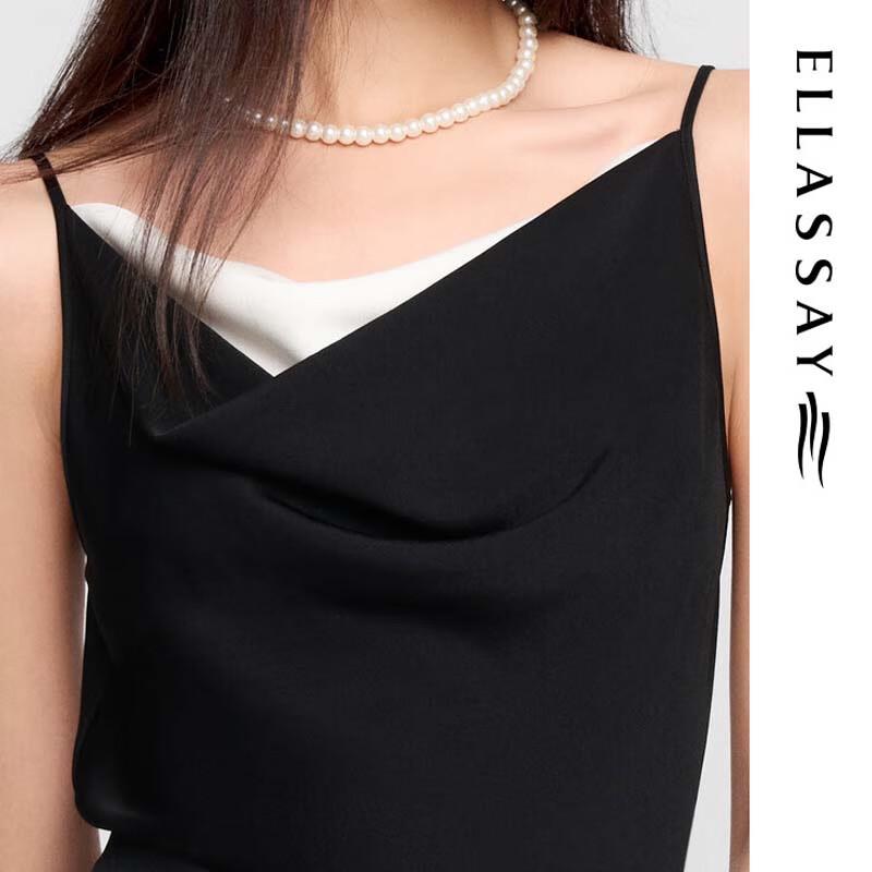 ELLASSAY Drape Neck Tank Top