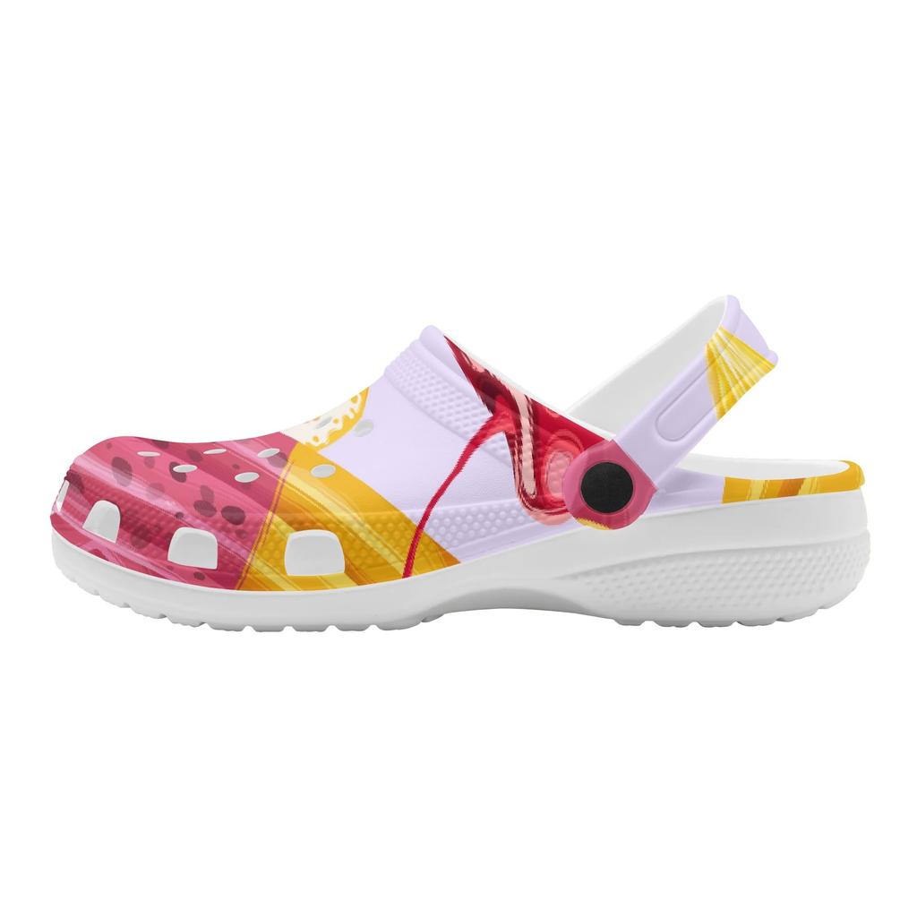 Fashion Printed EVA Clogs Women Men Flexible Lightweight Slip On Summer Sandals Casual Shoes Soft Footwear Soft Daily Wear