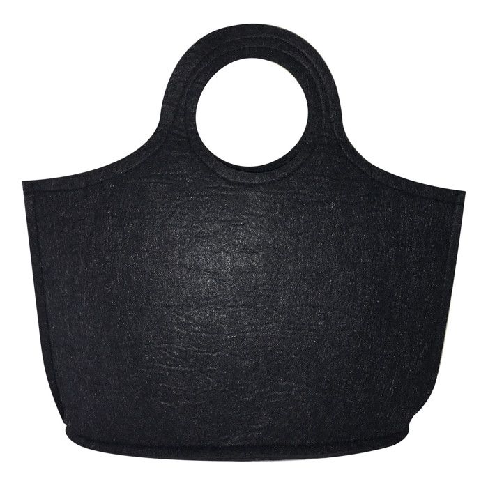 Sac à main en feutrine 3 mm Noir