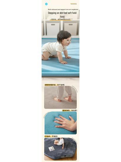 Thickened Anti-Slip Baby Crawling Mat: Soft, Safe, and Fun Play Carpet for Home