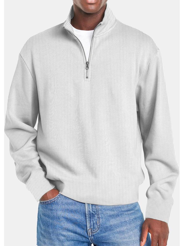 Men's Autumn Slim-Fit Long-Sleeve Zipper Sportswear Top