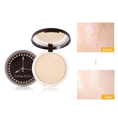 Cipria Fissante Oil Control Clock Leggera, Traspirante Trucco Nude Naturale Lunga Durata Cipria Grande Contouring