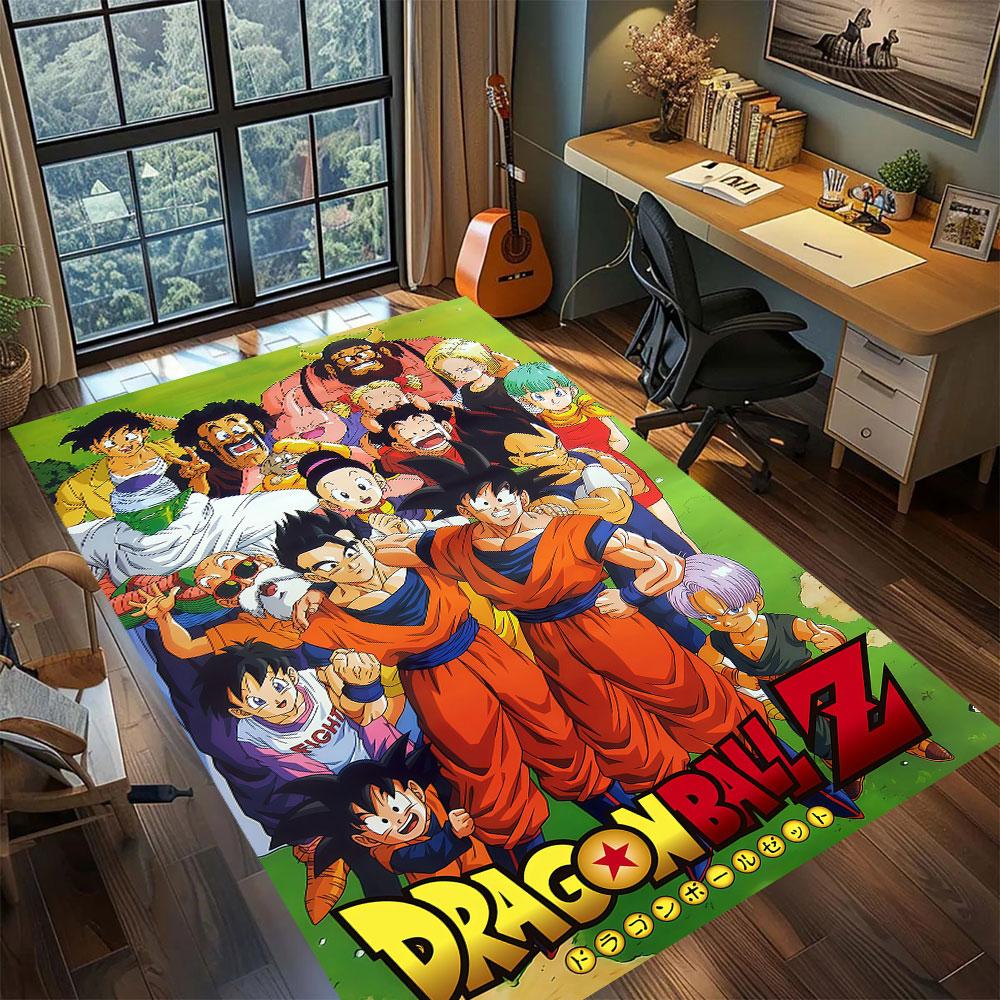 

DragonBall anime character Carpet for Living Room Bedroom Home Decor Cool Movie Mat Play Floor Mat 60x90cm
