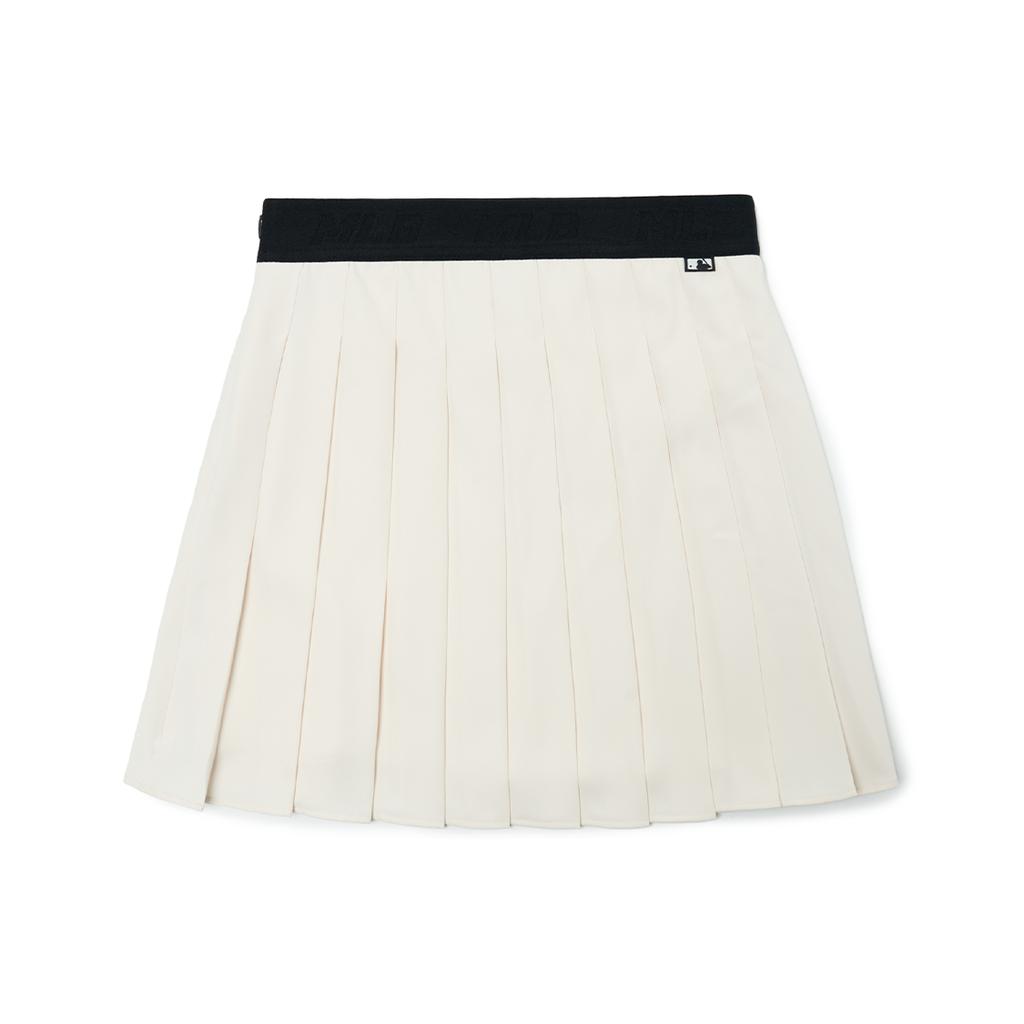 New MLB New York Yankees Casual Short Skirts Women's Ivory 3FSKB0324-50CRS