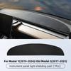 For Tesla Model Y Juniper Suede Leather Dashmat Model 3 Highland Car Dashboard Cover Pad Dash Mat SunShade Carpet Accessories