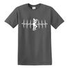 Ska heartbeat tshirt funny madness 2 tone reggae rudeboy skinhead gift top tee