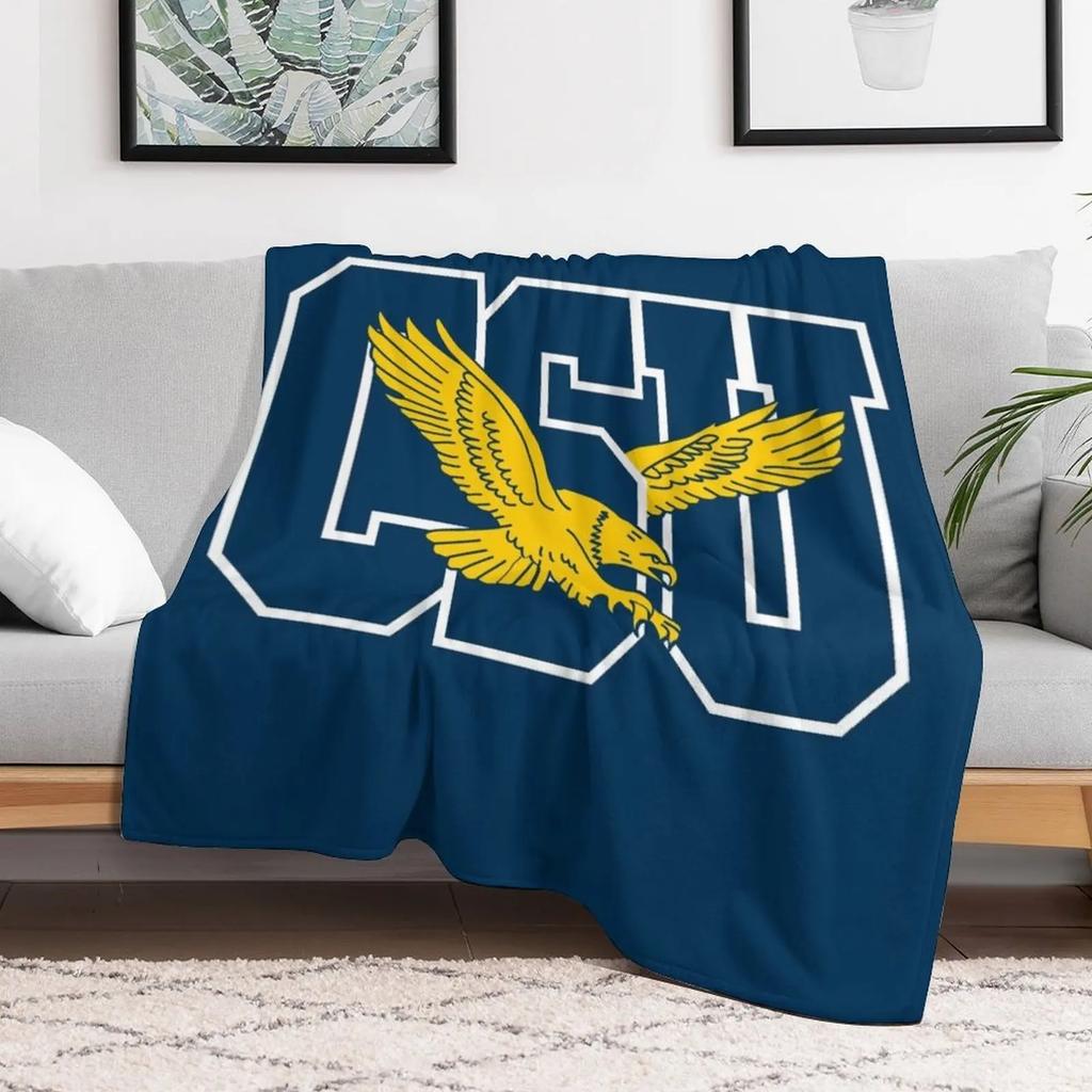 Coppin State Eagles Throw Blanket Stylish Warm Blanket for Living Room Bedroom