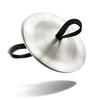 1 Pair Silver Finger Cymbals - Traditional Middle Eastern Hand Drum Dance Props | Belly Dance Accessories for Performers ZSY