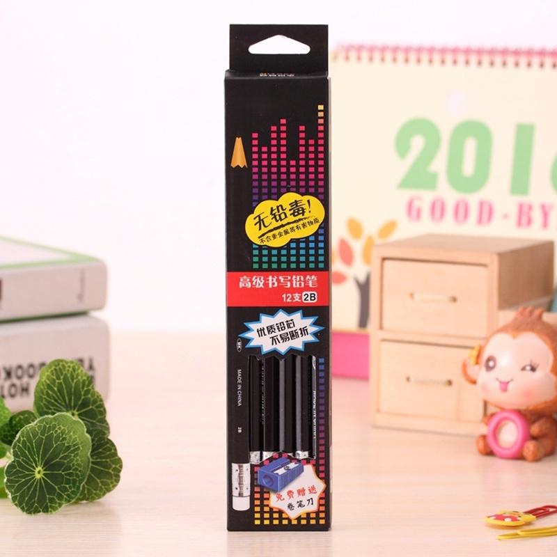 Mode 12 Pcs Set Willow Kohle Bar Bleistifte Skizze Zeichnung Künstler Neue