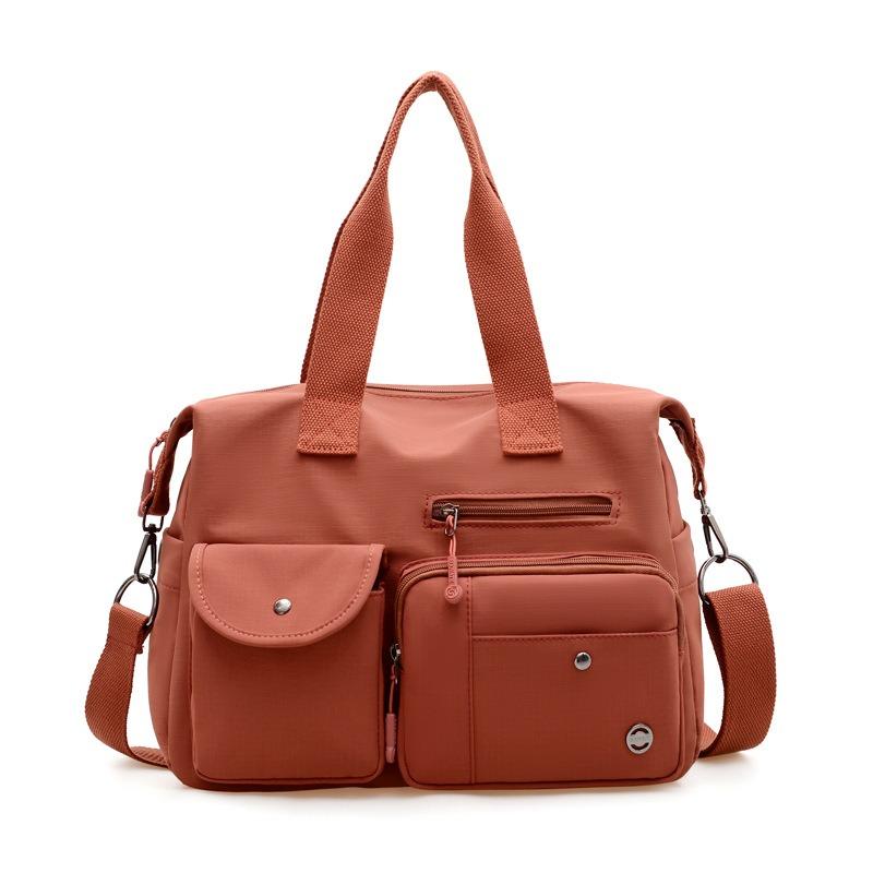 Large capacity nylon shoulder messenger cloth bag tote bag fashionable new portable multi-pocket women's bag