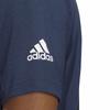 Adidas Hand-Drawn Pattern Letter Print Casual Running Short Sleeve T-Shirt Men Tops Dark-Blue HJ9883