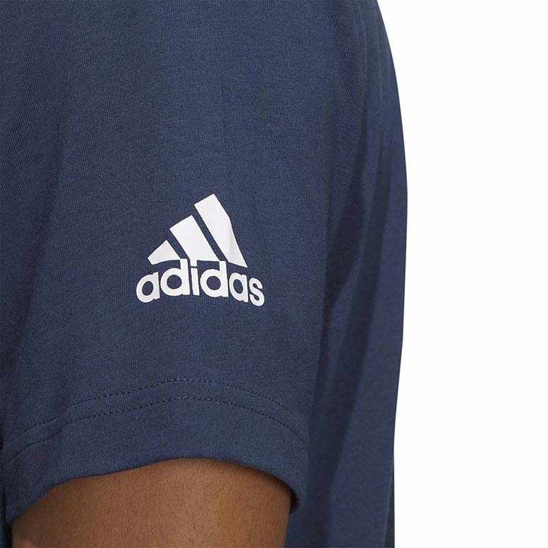 New Adidas T Shirts Men Dark Blue HJ9883