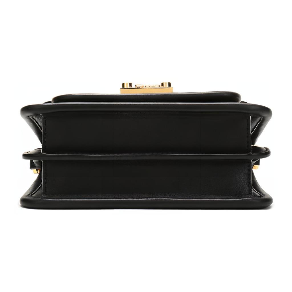 New MCM Patricia Visetos Canvas Messenger Bag, Shoulder Bag, Crossbody Bag Mini Women's Brown Cognac MWRAAPA07CO001