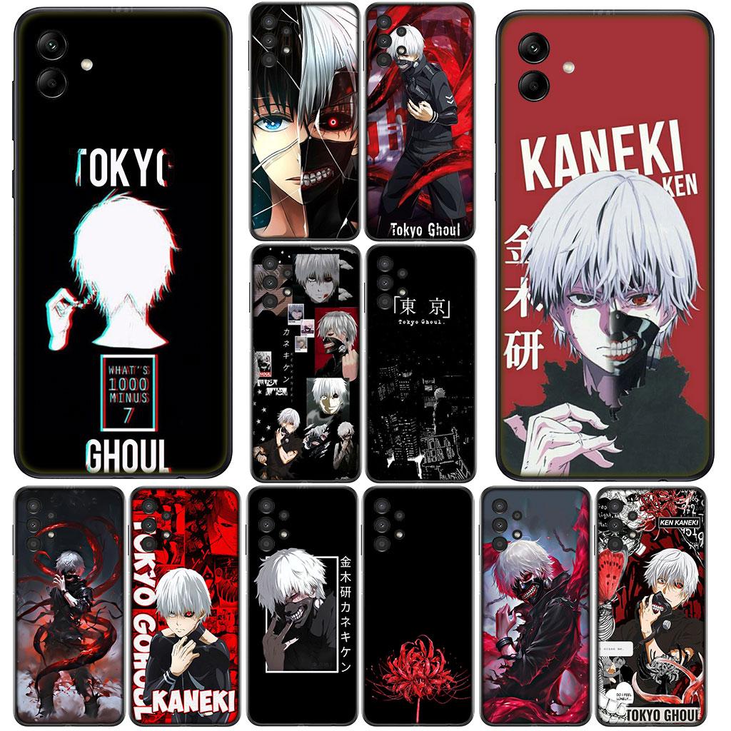 Tokyos Ken Kaneki Ghouls Casing Phone Cover for Samsung Galaxy S22 S21 S20 Fe Ultra S9 Plus + A13 A22 M21 M31 M55 M15 Case