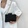 Trend Small Rhinestone Square Bag Metal Chain Shoulder Bag Luxury Design Shoulder Crossbody Bag Diamond Coin Purse Handbags