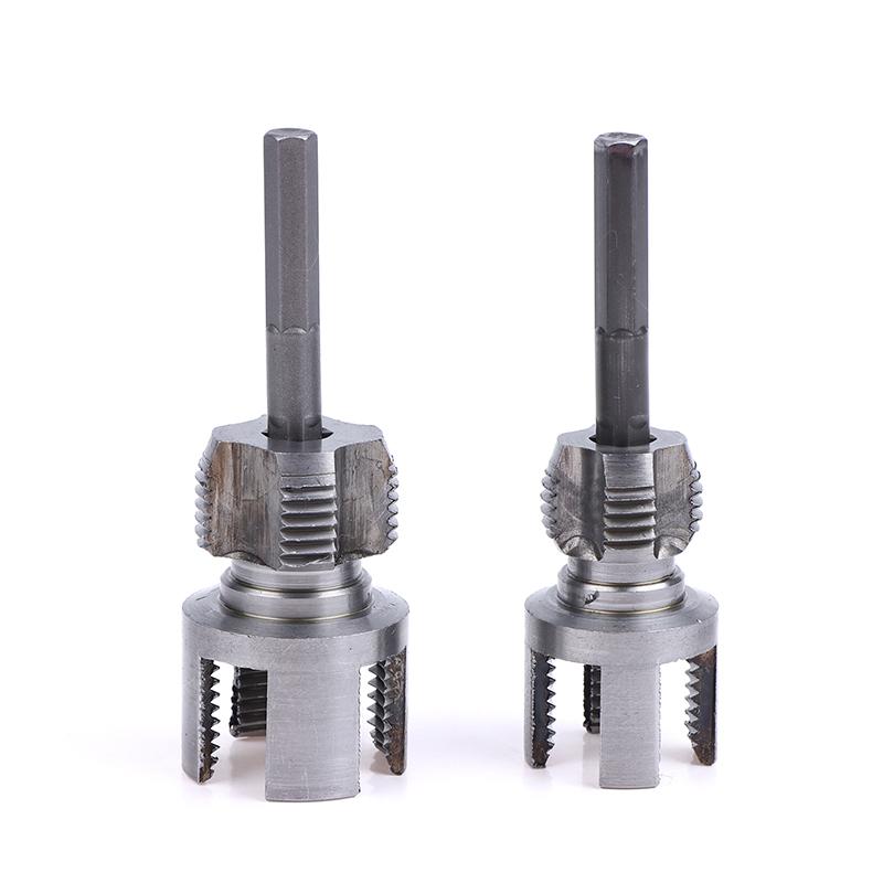 Integrated PPR Pipe Thread Opener - Electric Drill Threading Device for 1/2 DN15 & 3/4 DN20 Plumbing, Repair Tool