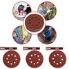 Versatile 5-inch 8-hole Sanding Discs For Wood And Metal High Wear-resisting